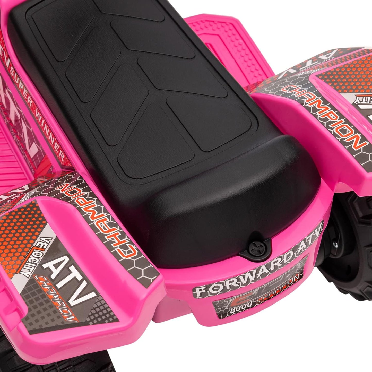6V Kids Electric Ride on Car Toddlers Quad Bike ATV Toy with Music for 18-36 Months