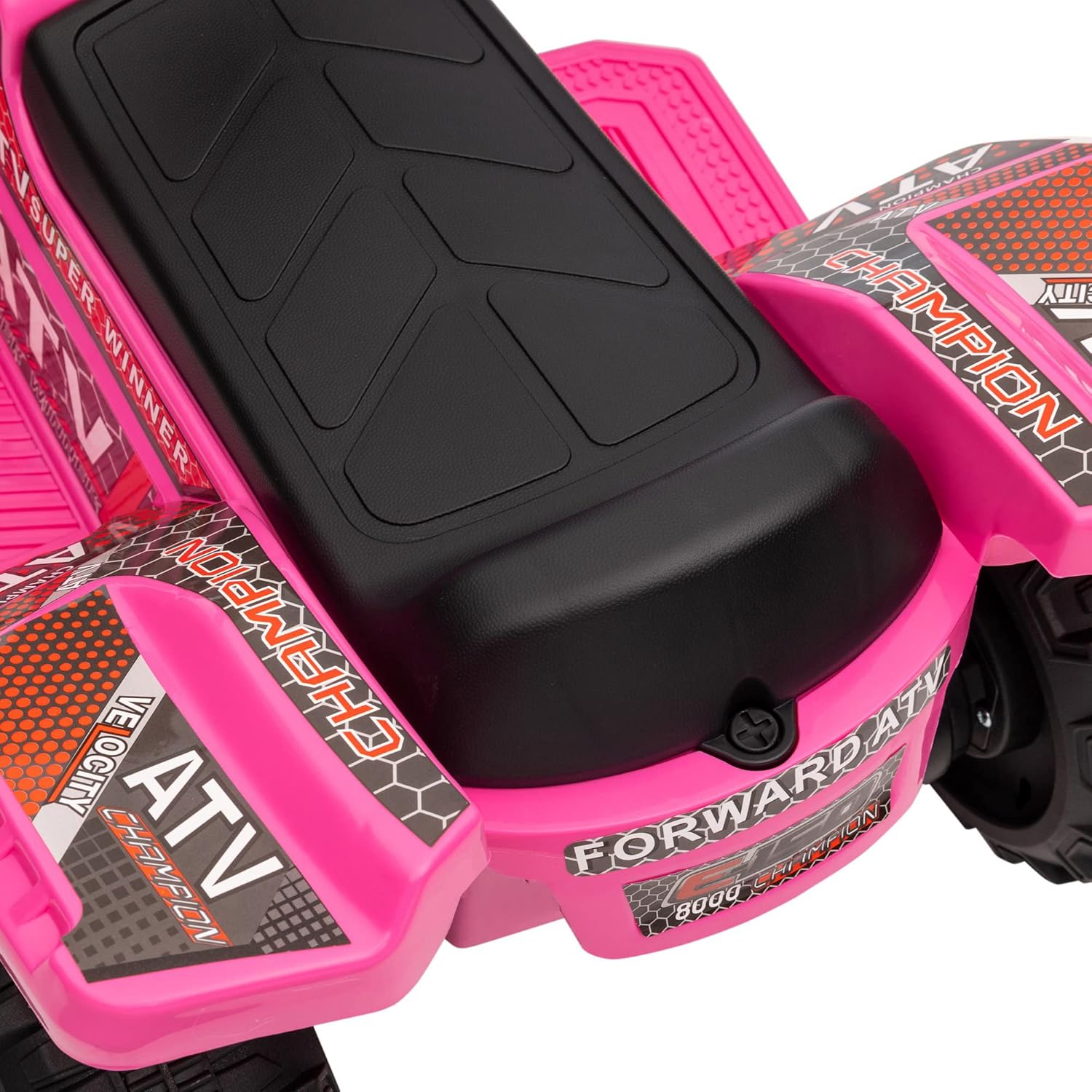 6V Kids Electric Ride on Car Toddlers Quad Bike ATV Toy with Music for 18-36 Months