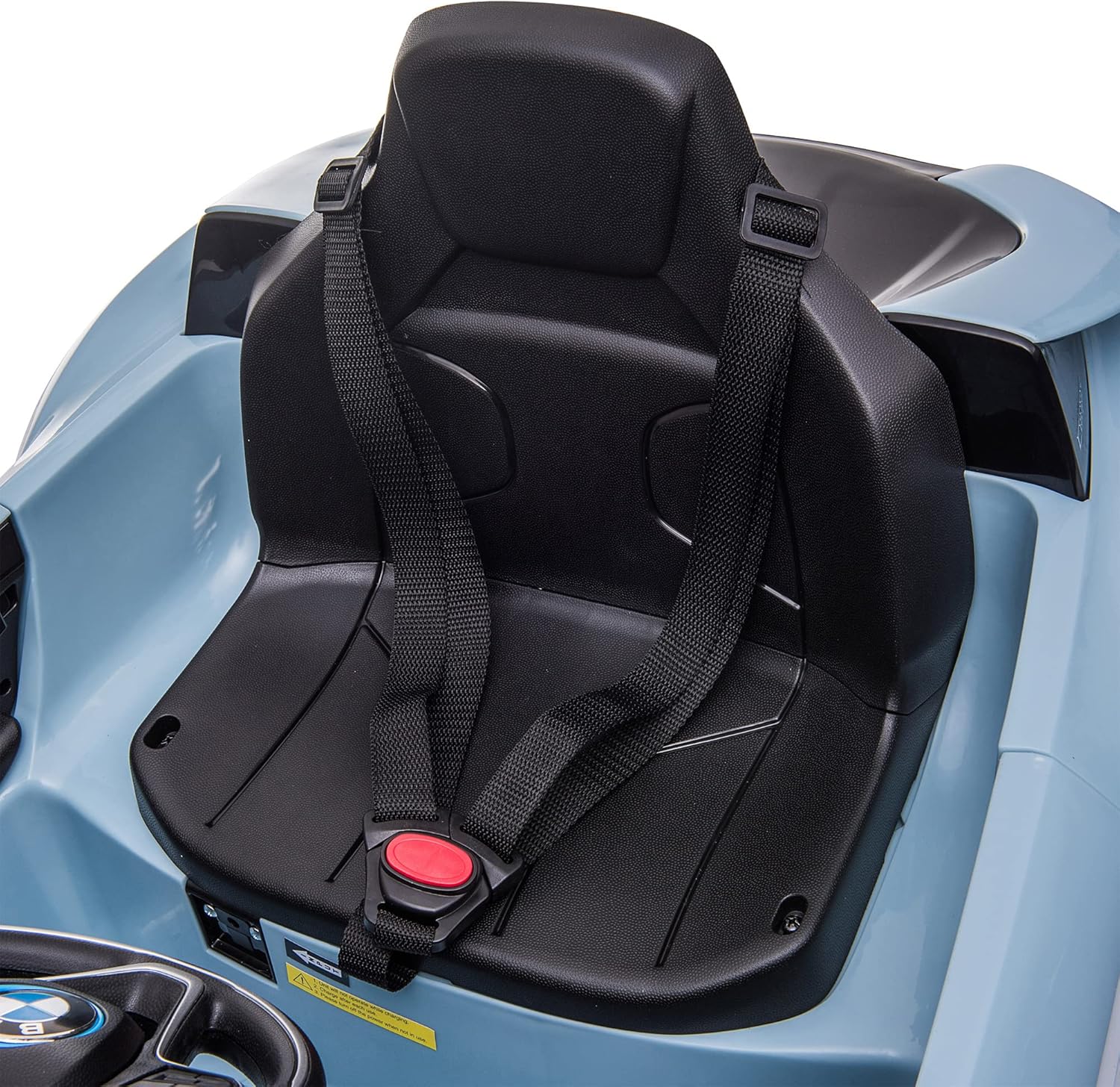 BMW I8 Coupe Licensed 6V Kids Electric Ride on Car Toy with Remote Control Music Horn Lights MP3 Suspension Wheels for 3-8 Years