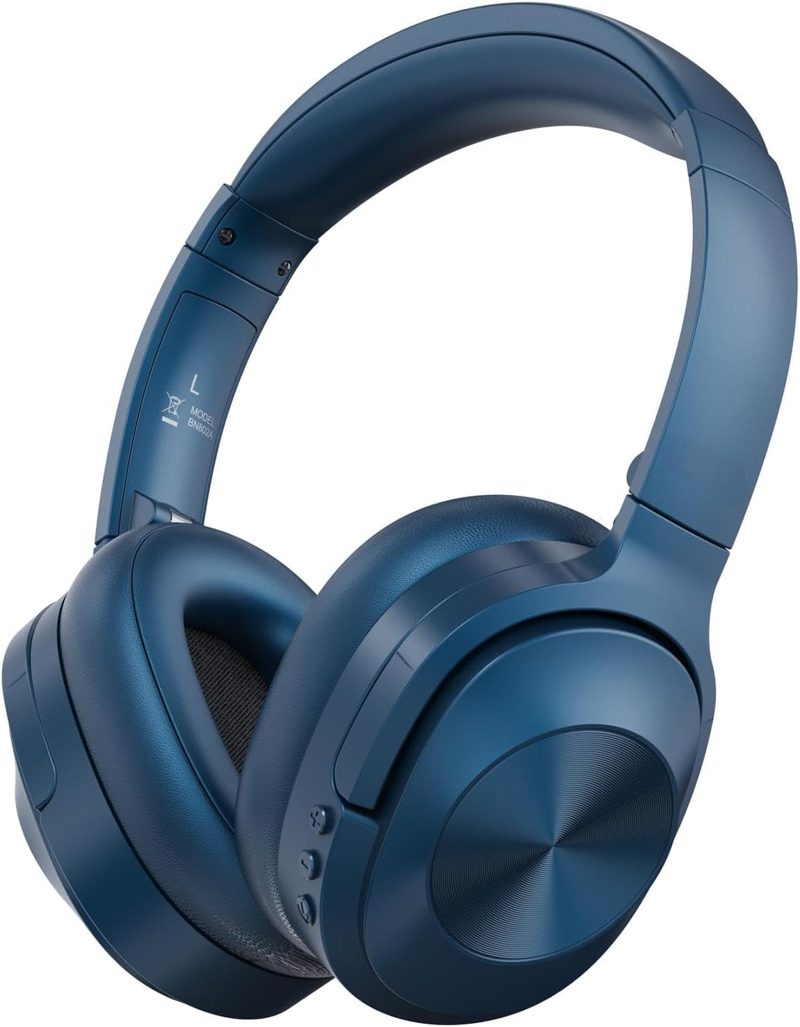 Hybrid Active Noise Cancelling Wireless Headphones, Multiple Modes, 60H Playtime, Hi-Res Audio Bluetooth Headphones (White, U35)