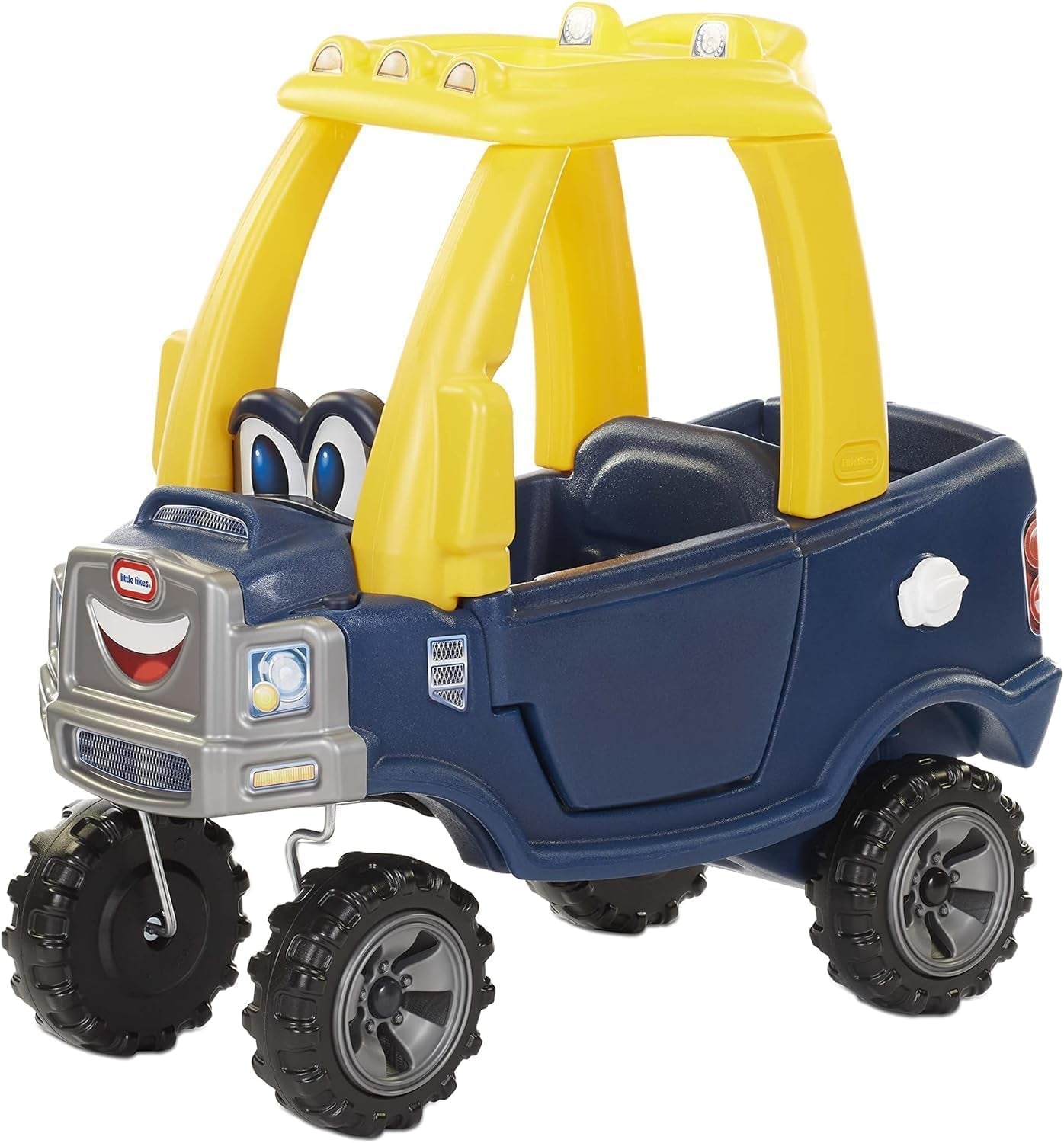 Cozy Coupe Car, Kids Rideon Foot to Floor Slider, Mini Vehicle Push Car with Real Working Horn, Clicking Ignition Switch & Petrol Cap, for Ages 18 Months Plus