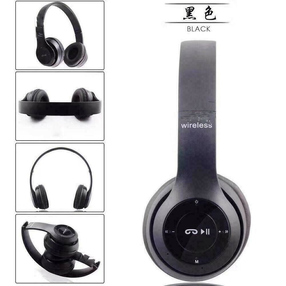 Wireless Bluetooth Headphones with Noise Cancelling Over-Ear Earphones 5.1