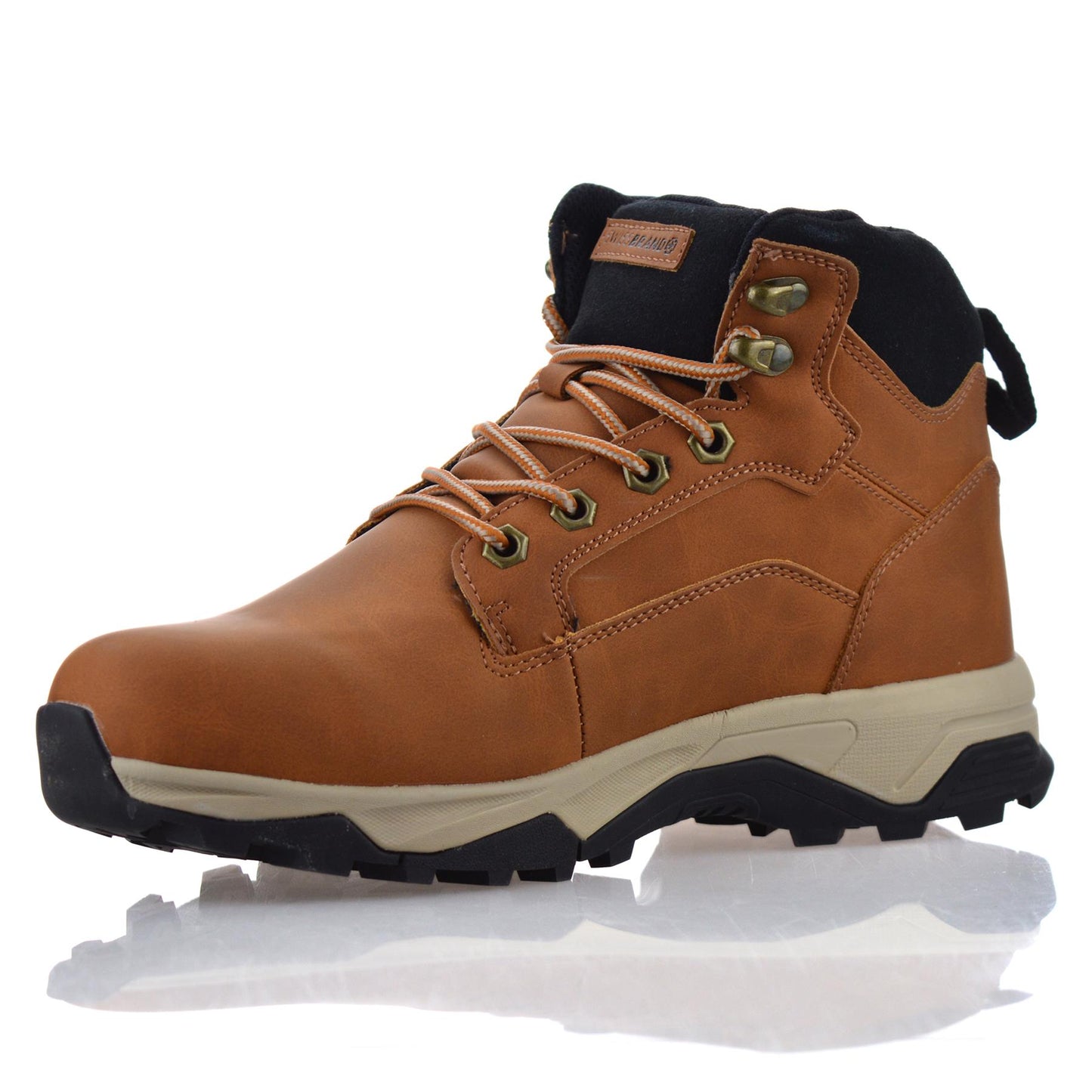 Mens Walking Hiking Memory Foam Lace up Casual Ankle Boots Trainers Shoes Size