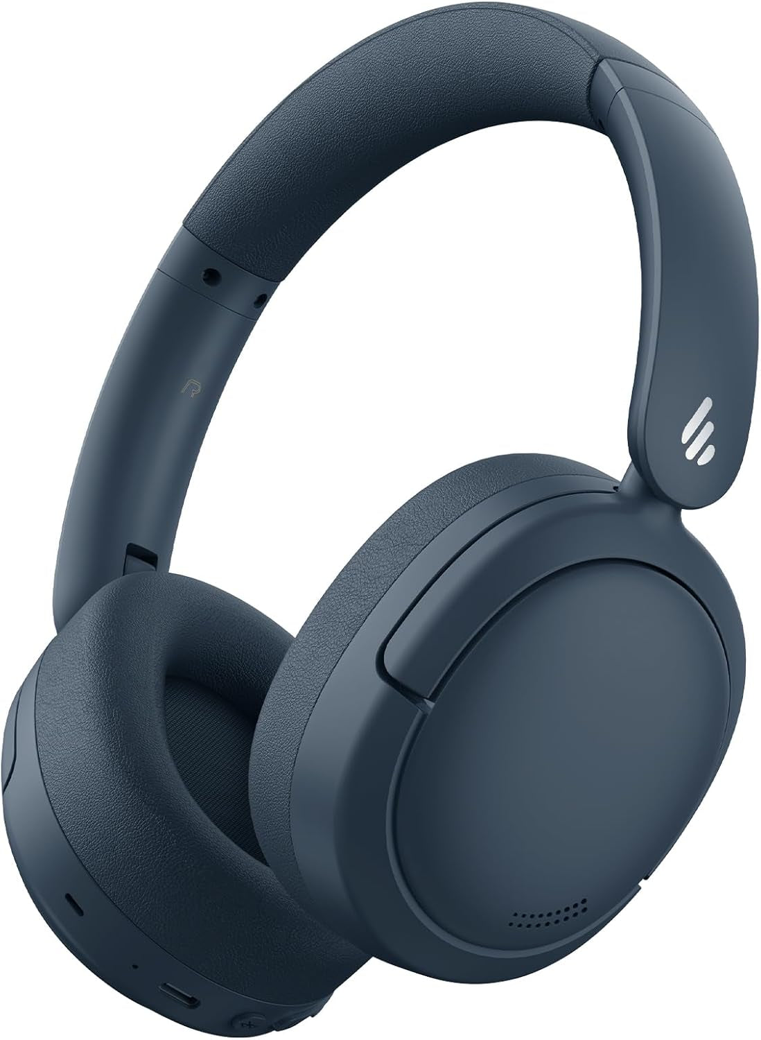V80 Hybrid Active Noise Cancelling Headphones, True Wireless over Ear Bluetooth Headset with 45H Playtime Hi-Res Audio Fast Charging Multipoint Connection for Travel Home Office - Brown