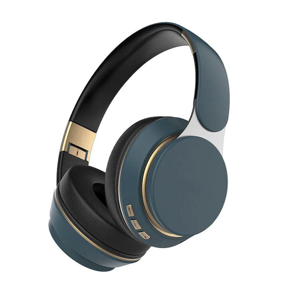 Wireless Bluetooth Headphones with Noise Cancelling Over-Ear Stereo Earphones