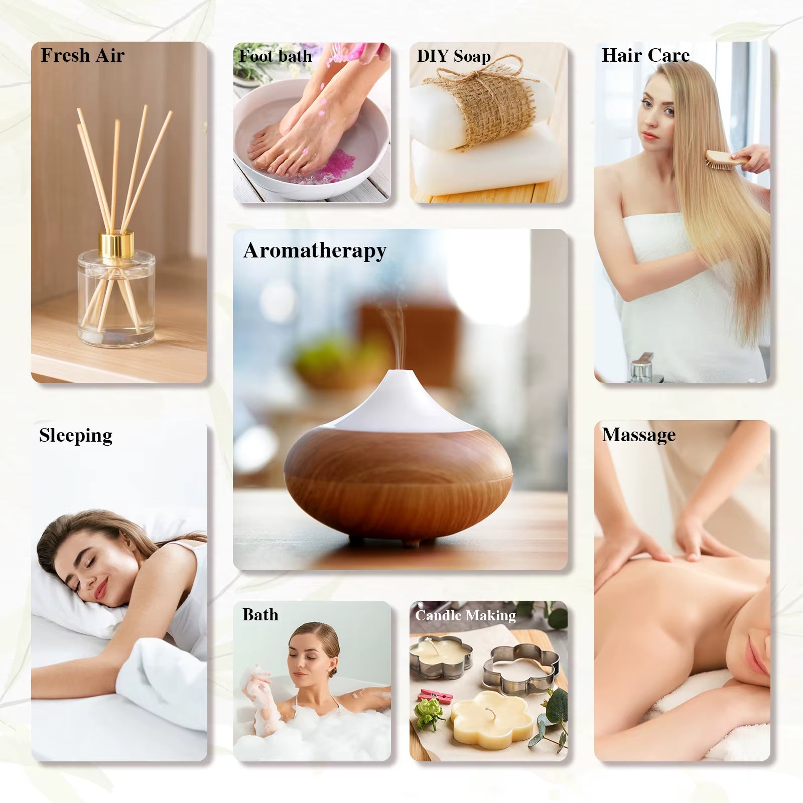 MAYJAM 10ML Small Size Essential Oil Lavender Jasmine Eucalyptus Vanilla Sandalwood Bergamot Rosemary Citronella Cinnamon Fragrance Oil