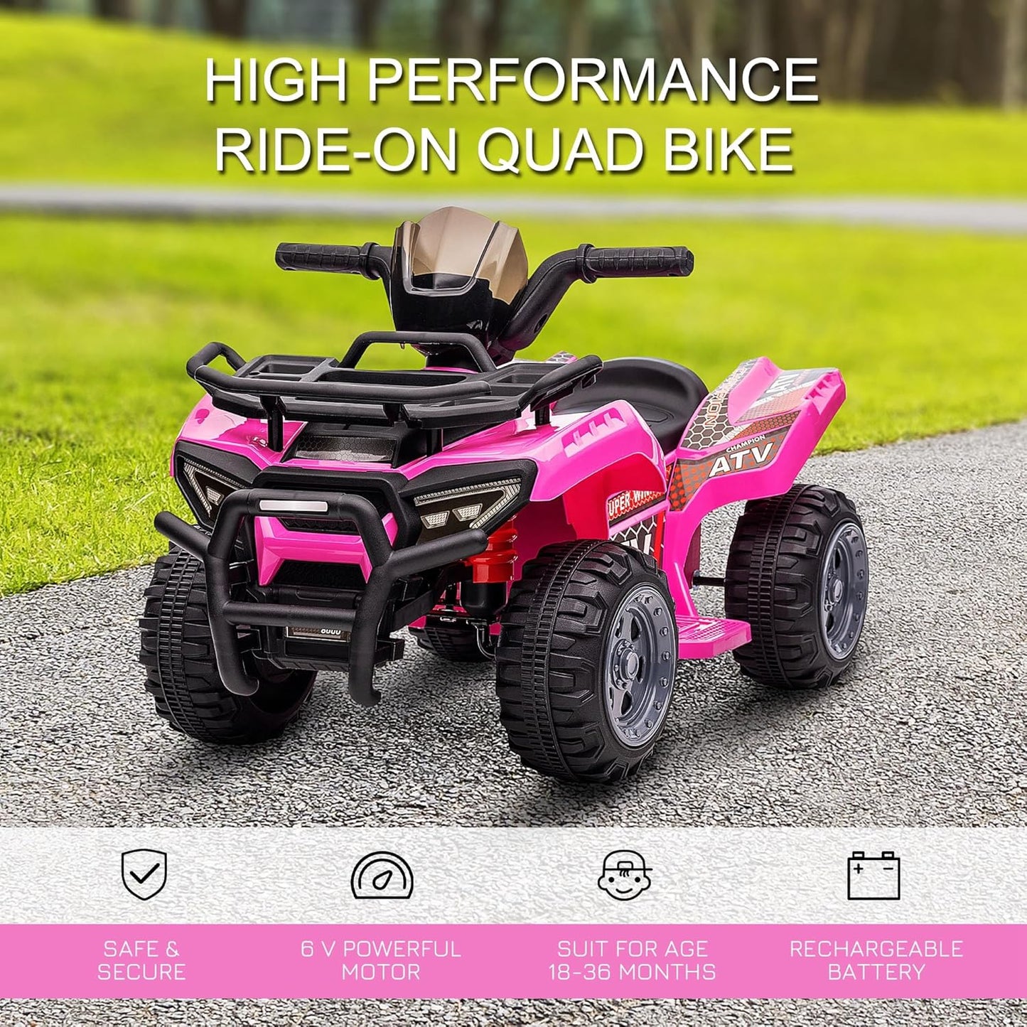 Toddler Music Quad Bike