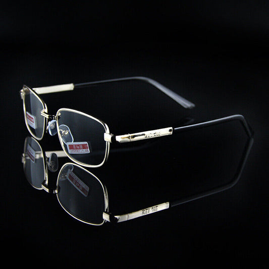 Metal Reading Glasses Highly Presbyopic Lenses Men'S / Ladies +4 - 6 Mag glass (Recommended)