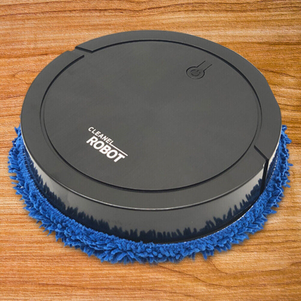 USB Rechargeable Mopping Robot – Quiet, Cordless Dry & Wet Mop for Pet Hair, Hard Floors & Tile Cleaning