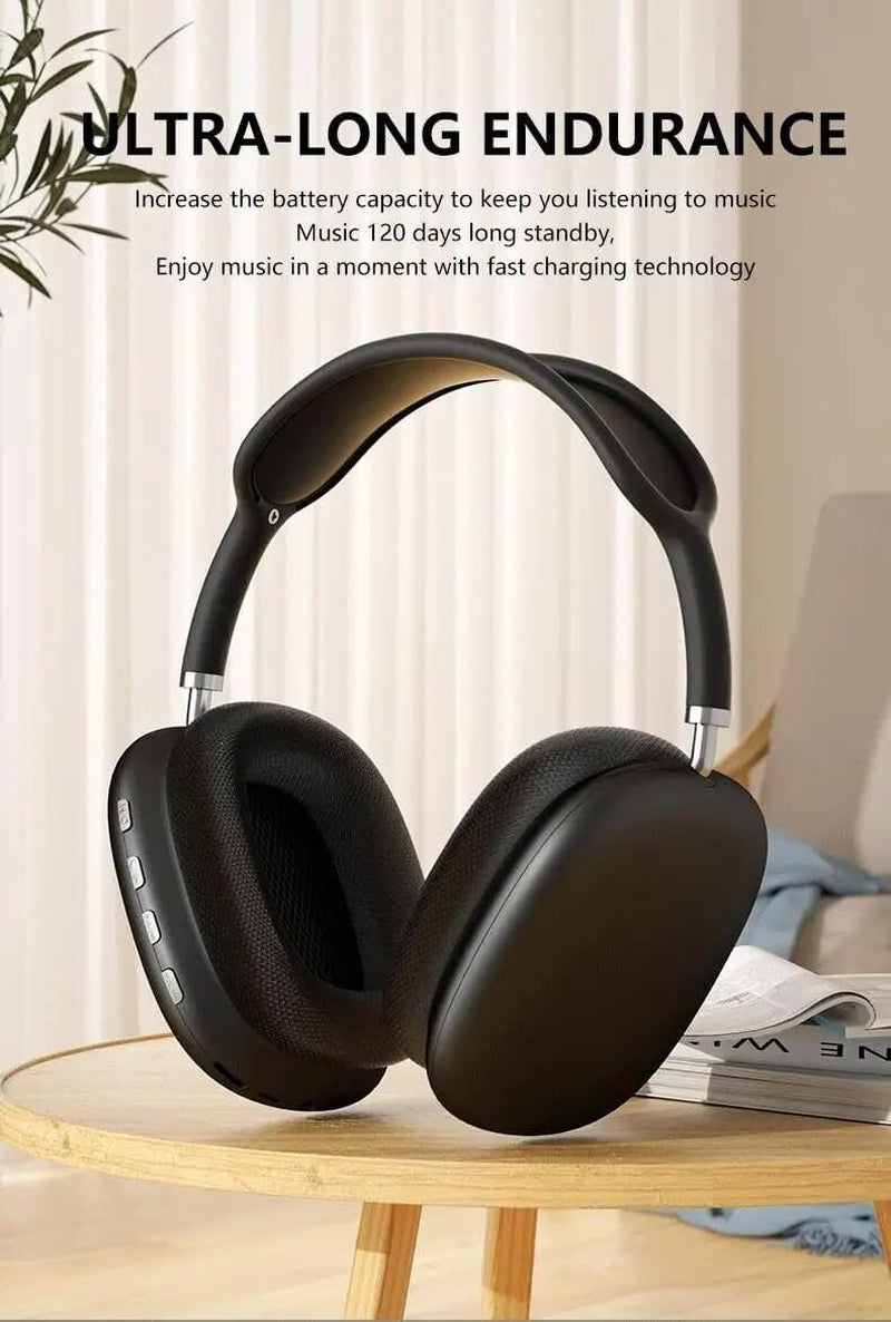 Wireless Bluetooth Headphones - Over-Ear Noise Cancelling Music Sport Headset