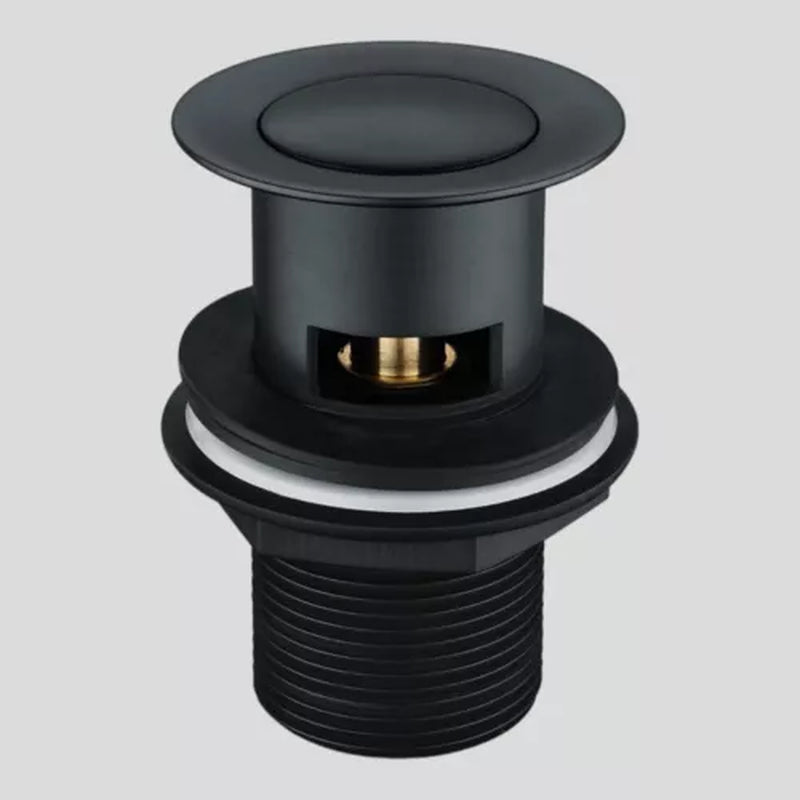 Modern Waterfall Bathroom Tap – Black Basin Sink Mono Mixer Faucet with Waste Set