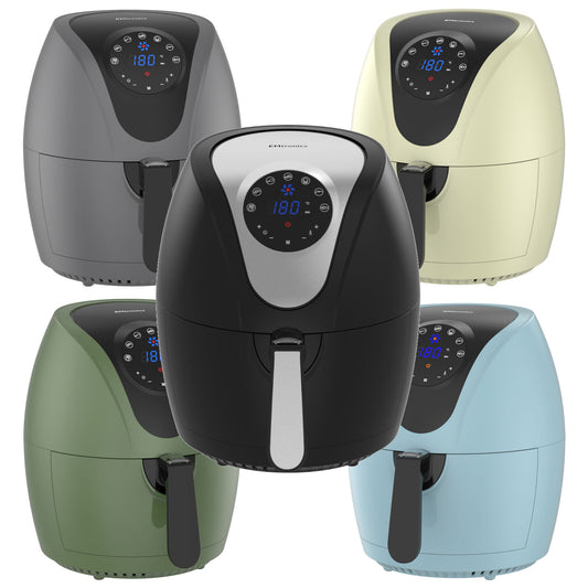 Emtronics 4.5 Litre Digital Air Fryer with 60 Minute Timer - Various Colours