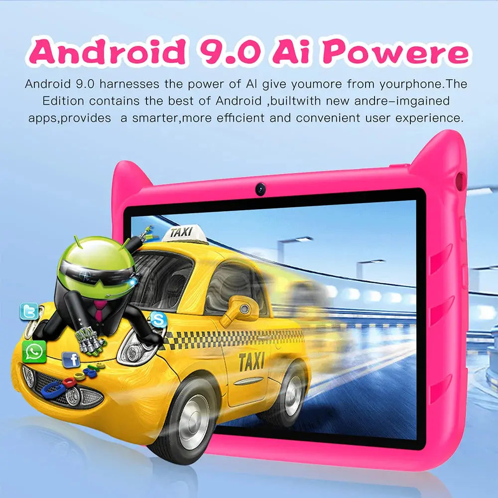 Adorable Kids Learning Tablets Quad Core Android 7 Inches - DynamicDrop Hub