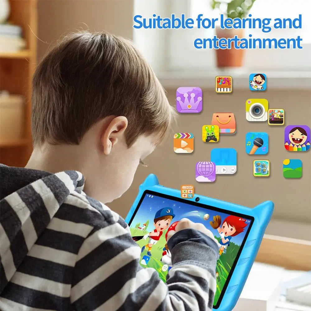 Adorable Kids Learning Tablets Quad Core Android 7 Inches - DynamicDrop Hub
