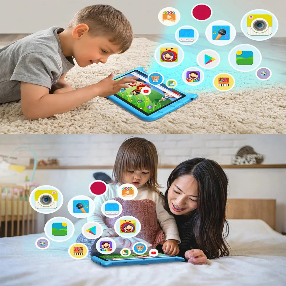 Adorable Kids Learning Tablets Quad Core Android 7 Inches - DynamicDrop Hub