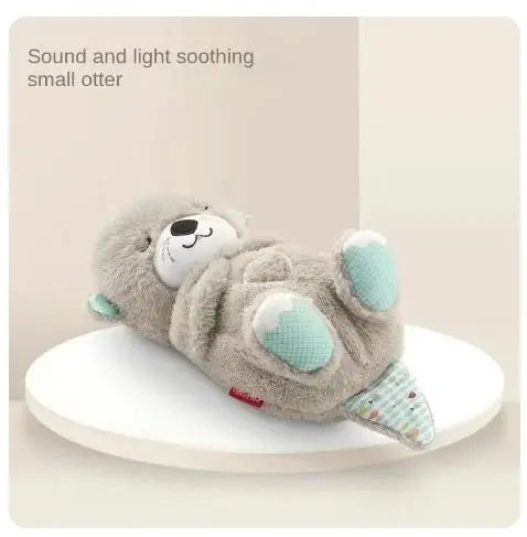Anti-Anxiety Otter Plush Doll Toy for Pets & Kids with Sooth Music Sleeping - DynamicDrop Hub