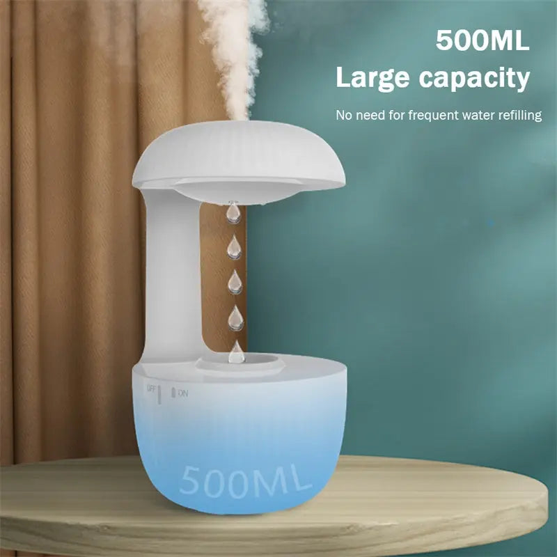 Anti-Gravity Air Humidifier Mute Countercurrent Humidifier - DynamicDrop Hub