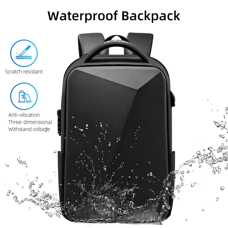 Anti-Theft Waterproof Laptop Backpack with USB Charging – The Ultimate Travel - DynamicDrop Hub