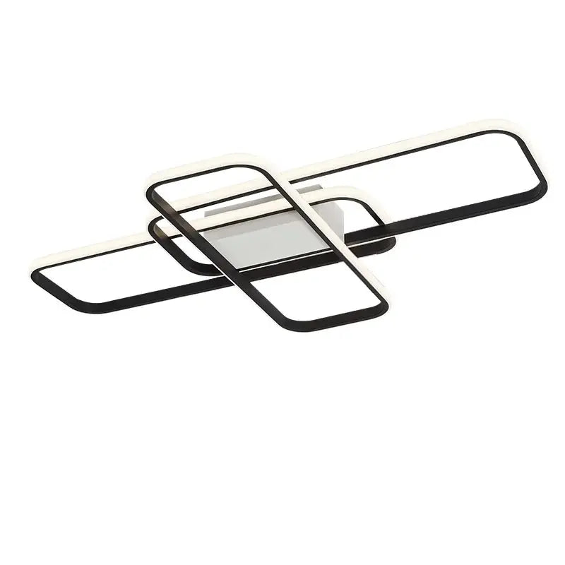 NEO Gleam Gold/Black Finished Modern Led Chandelier for Living Room Bedroom Study Room Indoor 90-260V Lighting Chandelier Fixtue - DynamicDrop Hub
