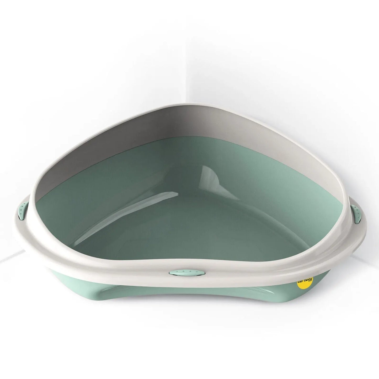 Cat Corner Litter Tray Large or Jumbo Rim Pet Open Toilet Pan Box Cat Centre® - DynamicDrop Hub