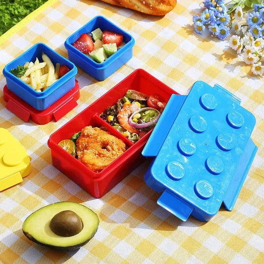 DIY Building Block Lunch Box Modular Building Blocks For Children - DynamicDrop Hub
