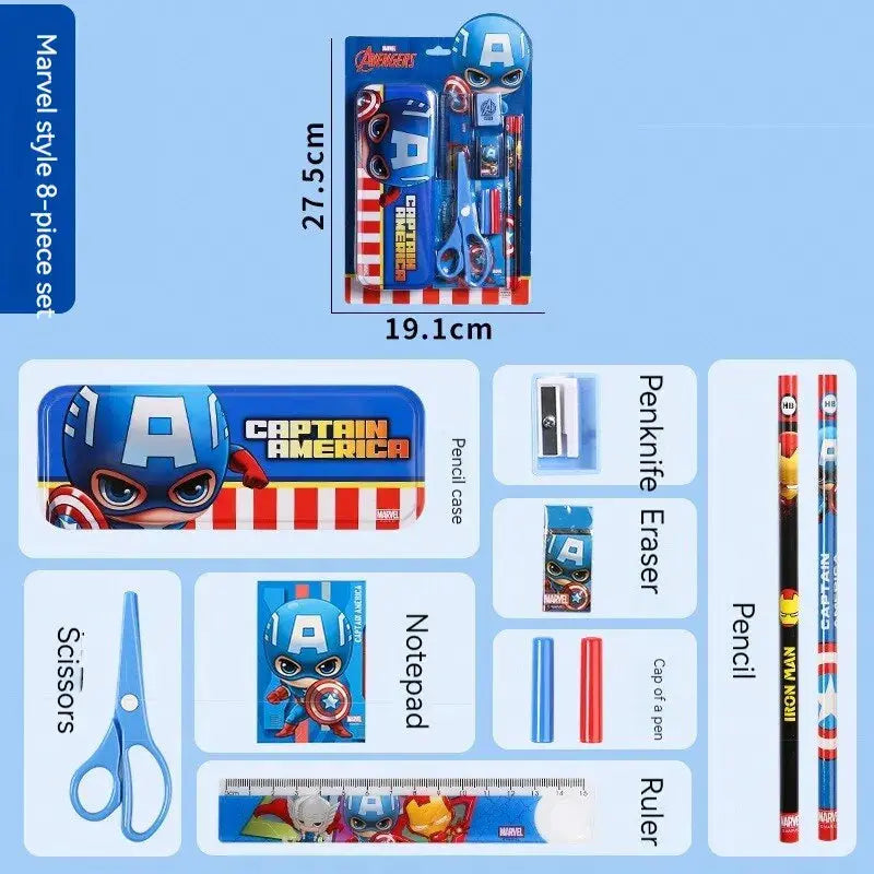 Disney Children's Stationery Set School Supplies for Elementary School - DynamicDrop Hub
