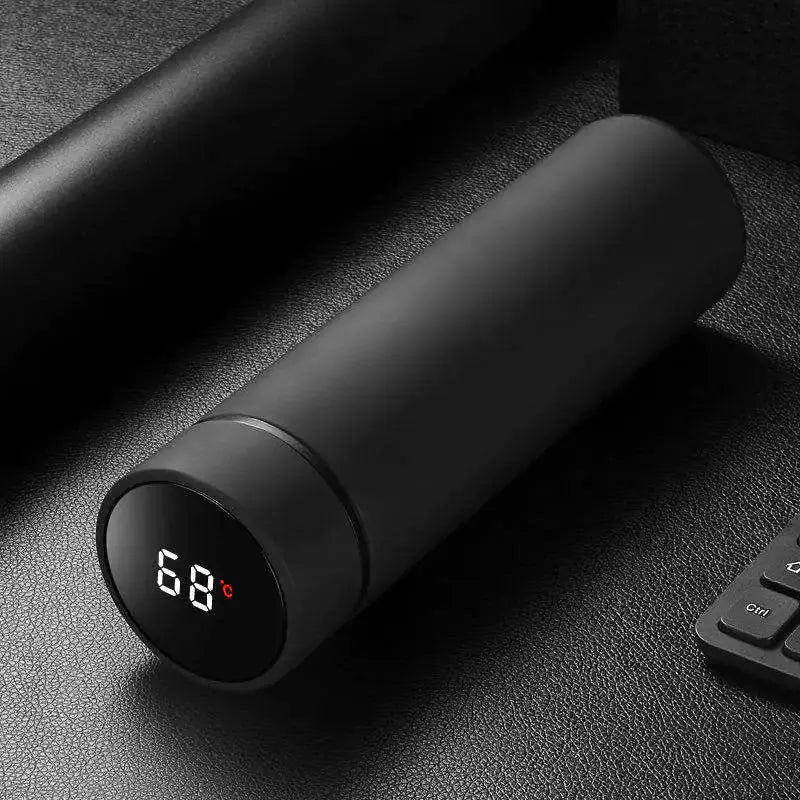 DynamicDrop Hub Digital Display Stainless Steel Water Bottle - DynamicDrop Hub