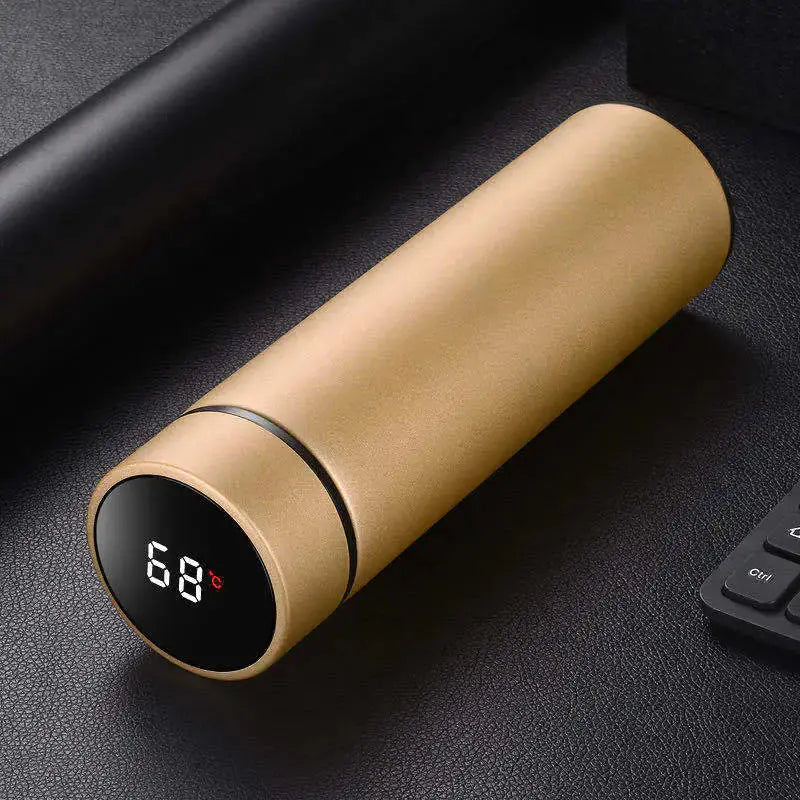 DynamicDrop Hub Digital Display Stainless Steel Water Bottle - DynamicDrop Hub