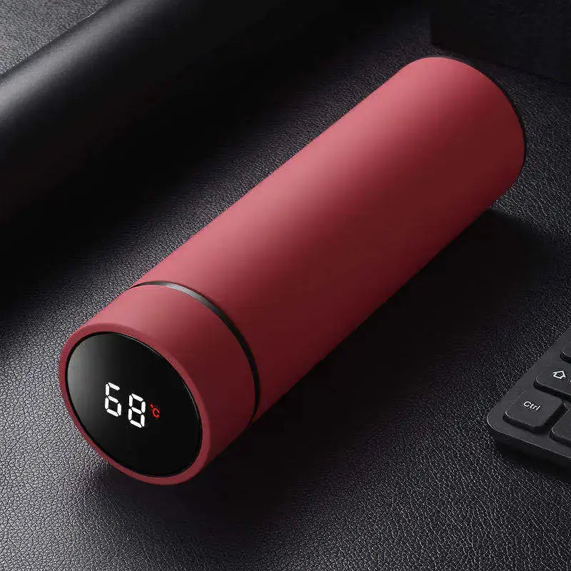 DynamicDrop Hub Digital Display Stainless Steel Water Bottle - DynamicDrop Hub