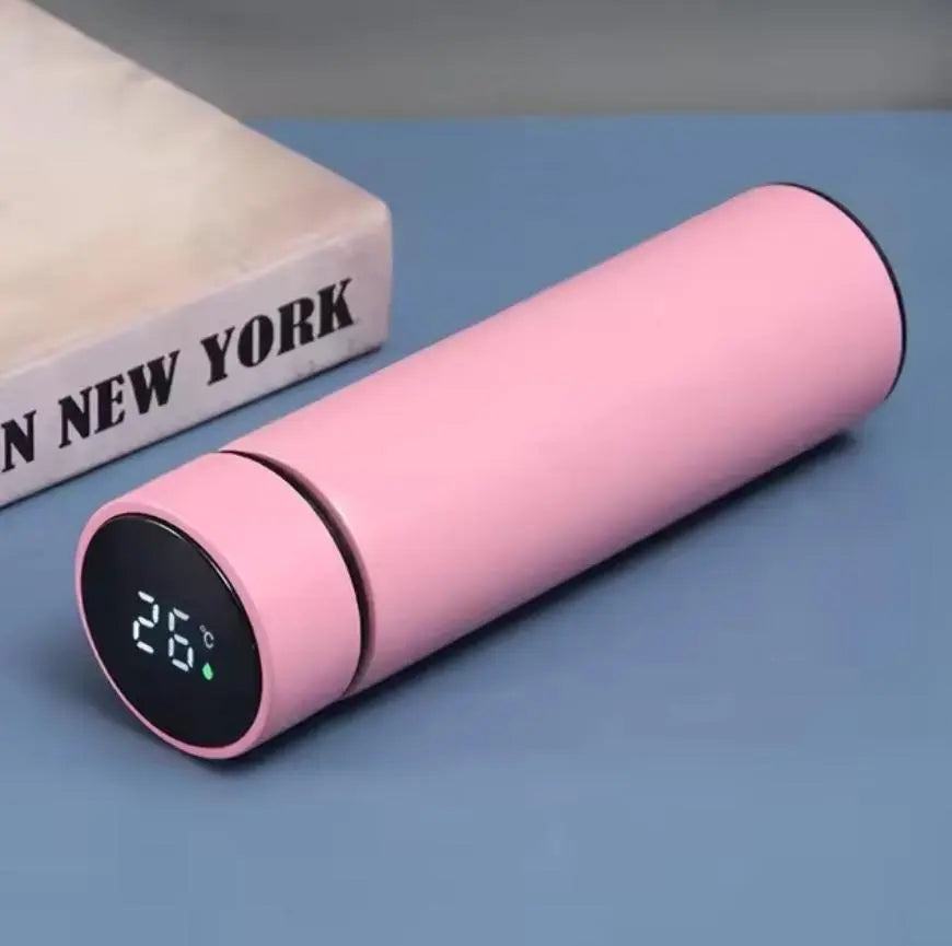 DynamicDrop Hub Digital Display Stainless Steel Water Bottle - DynamicDrop Hub