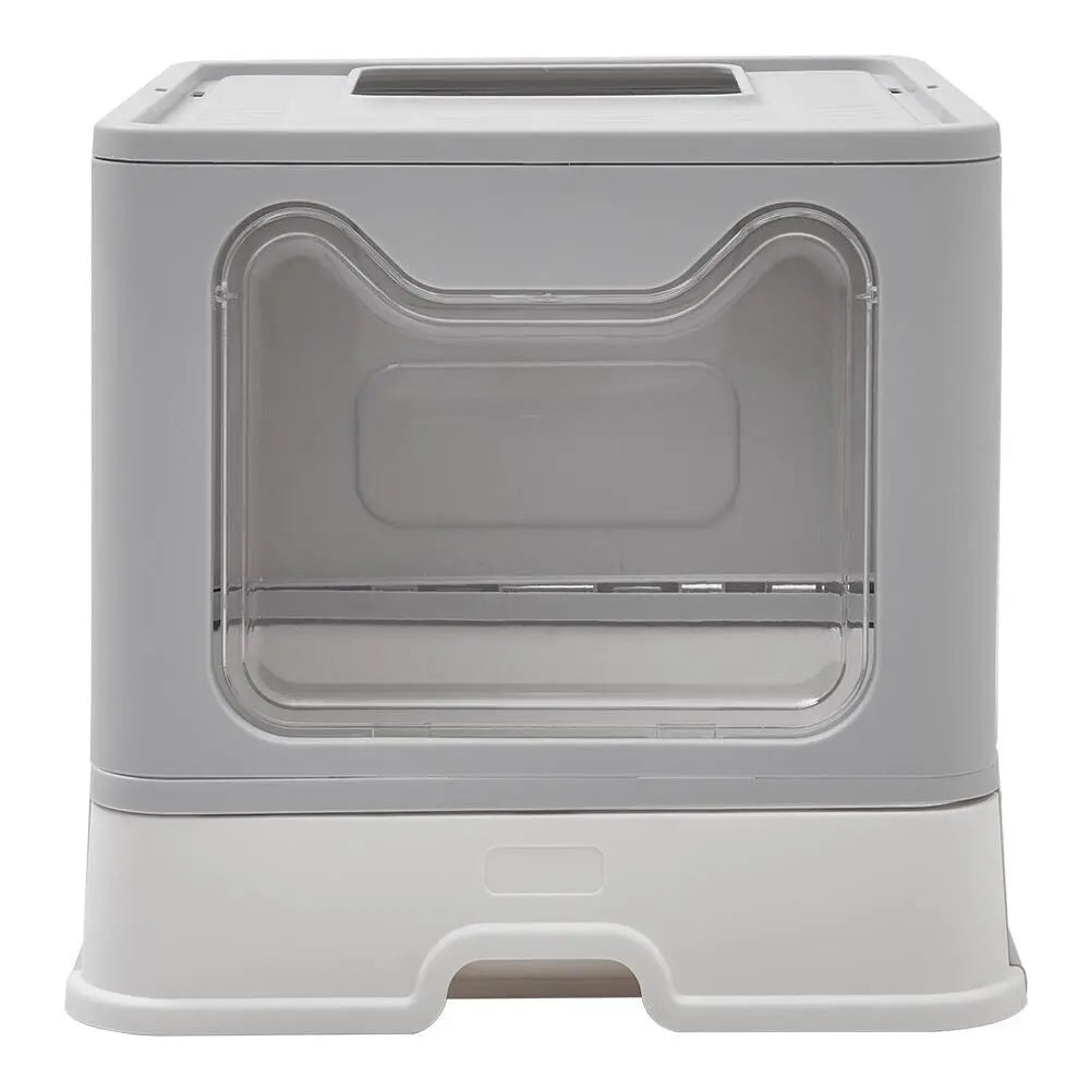 Easy Cleaning Cat Litter Box Large Cat Pan Drawer Anti-Splashing Cat Potty Tray - DynamicDrop Hub