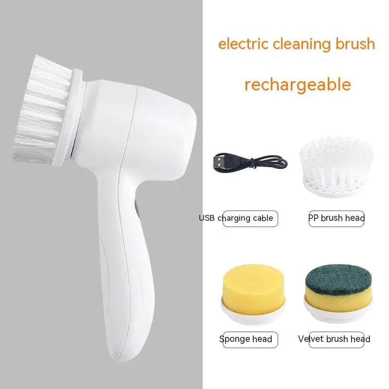 Electric Multifunctional Plastic Cleansing Brush Household Kitchen - DynamicDrop Hub