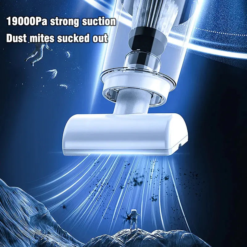 Handheld Home Vacuum Cleaner Rechargeable Portable Vacuum Cleaner Car Home Dual Purpose Wireless Dust Catcher Pet Hair 10000PA - DynamicDrop Hub