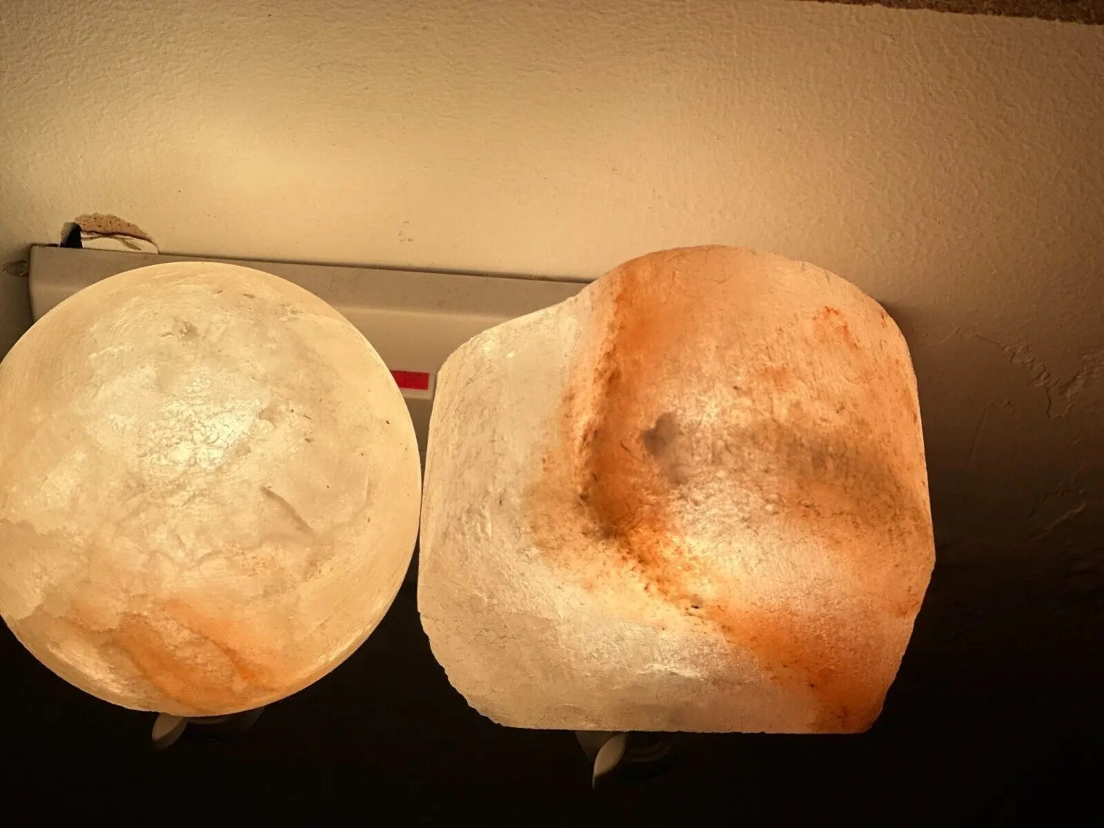 Himalayan Salt Wall Lamp Plug in Night Light Air Purifier Ball , Hart & Natural - DynamicDrop Hub