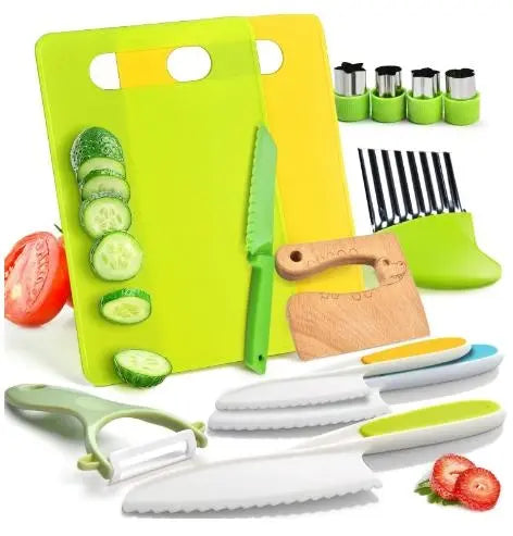 Kids Kitchen Cooking Tools Safe Toys - DynamicDrop Hub
