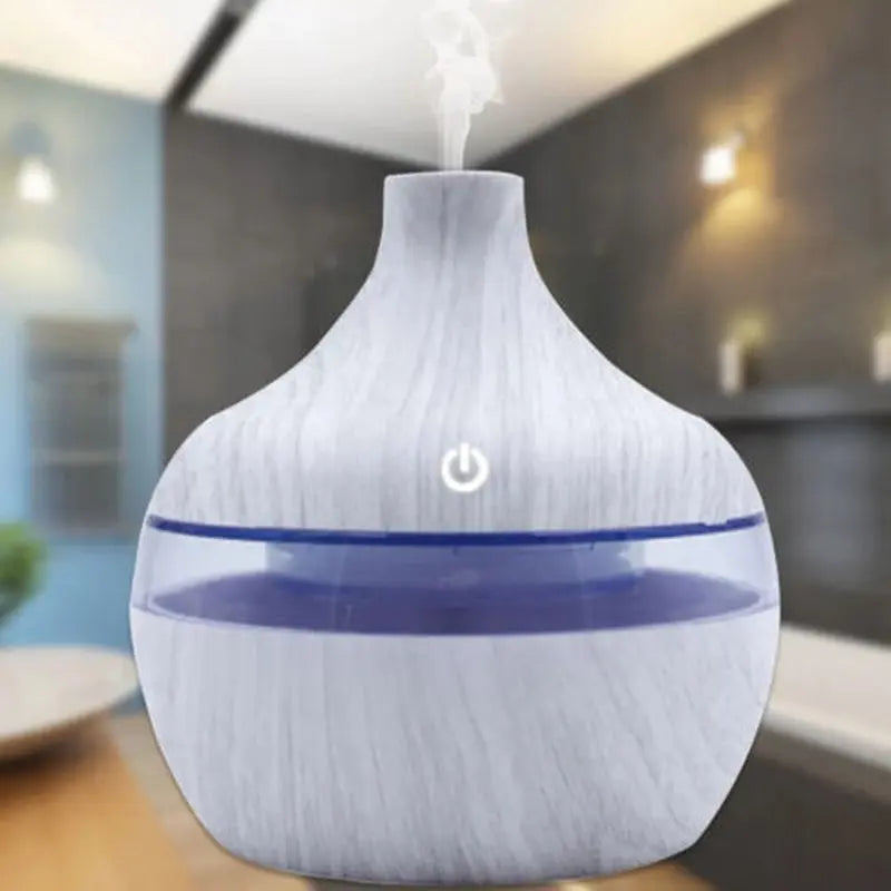 LED Essential Diffuser Aroma Humidifier Ultrasonic Aromatherapy Air Purifier - DynamicDrop Hub