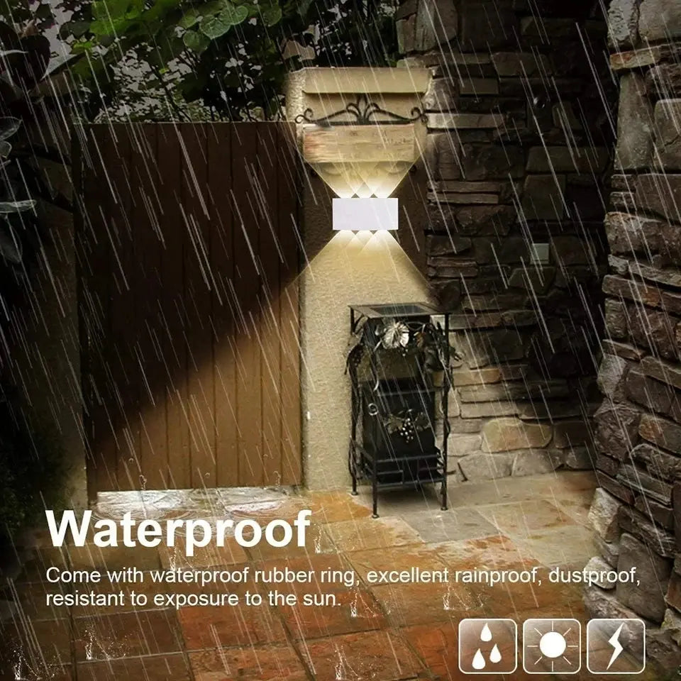 LED Wall Lamp - Waterproof Design for Bedroom and Outdoor Lighting - DynamicDrop Hub