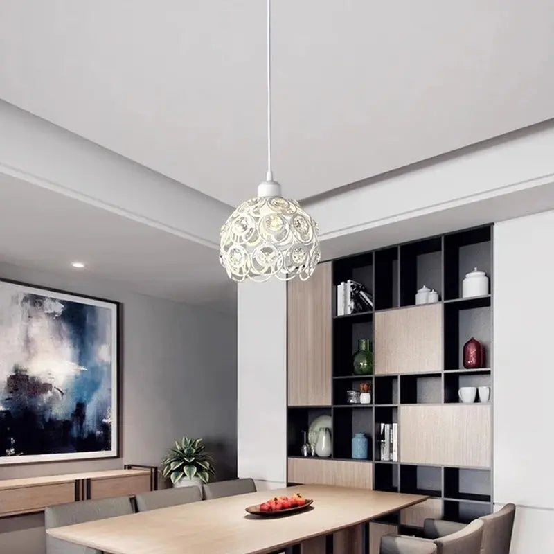 Led Crystal Aisle Lamp Corridor Balcony Ceiling Light Nordic Style Personality Creative Small Chandelier Entrance Lamps - DynamicDrop Hub