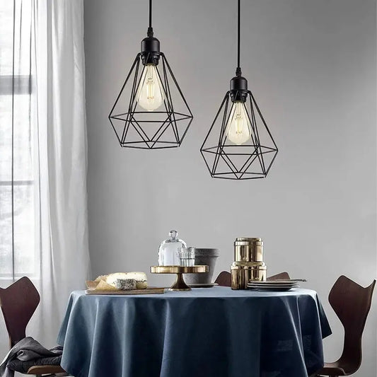 Nordic Creative Iron Single Head Chandelier Simple Modern Personality Living Bar Table Bedroom Dining Decoration Light Fixture - DynamicDrop Hub
