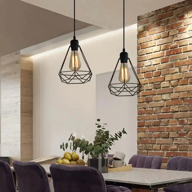 Nordic Creative Iron Single Head Chandelier Simple Modern Personality Living Bar Table Bedroom Dining Decoration Light Fixture - DynamicDrop Hub