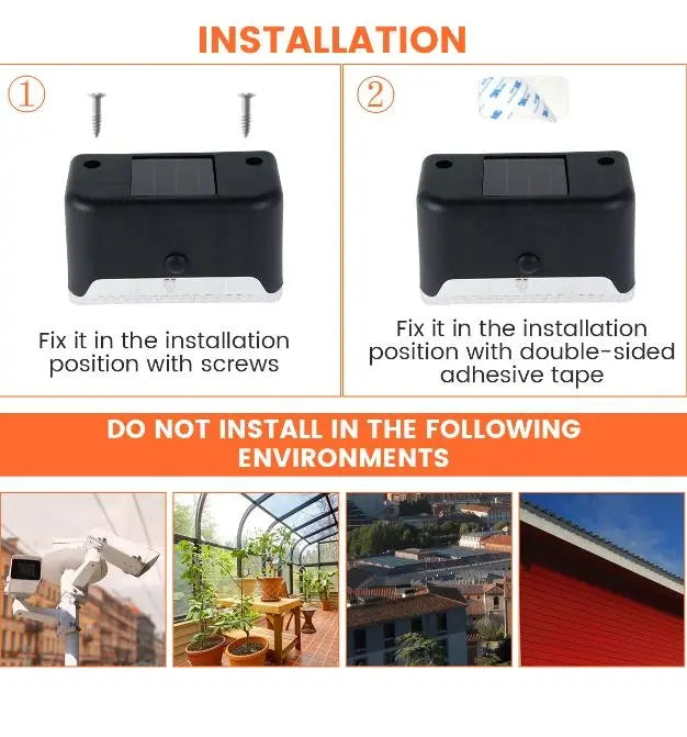 Outdoor Solar LED Garden Light – Waterproof Deck & Stair Lamps - DynamicDrop Hub
