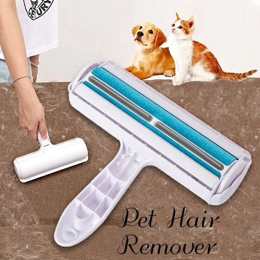 Pet Hair Remover Sofa Clothes Lint Cleaning Brush Reusable Dog Cat Fur Roller - DynamicDrop Hub
