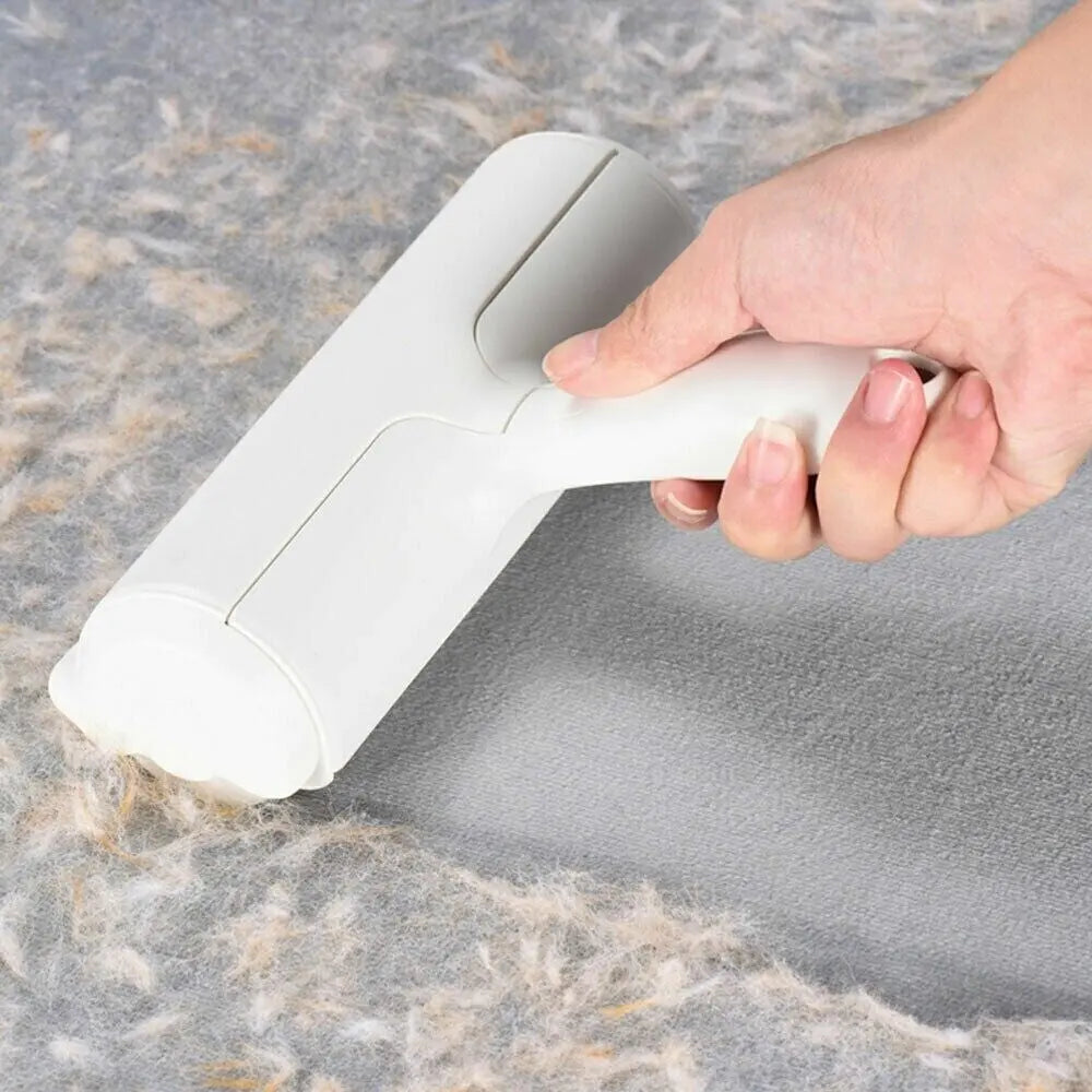Pet Hair Remover Sofa Clothes Lint Cleaning Brush Reusable Dog Cat Fur Roller - DynamicDrop Hub