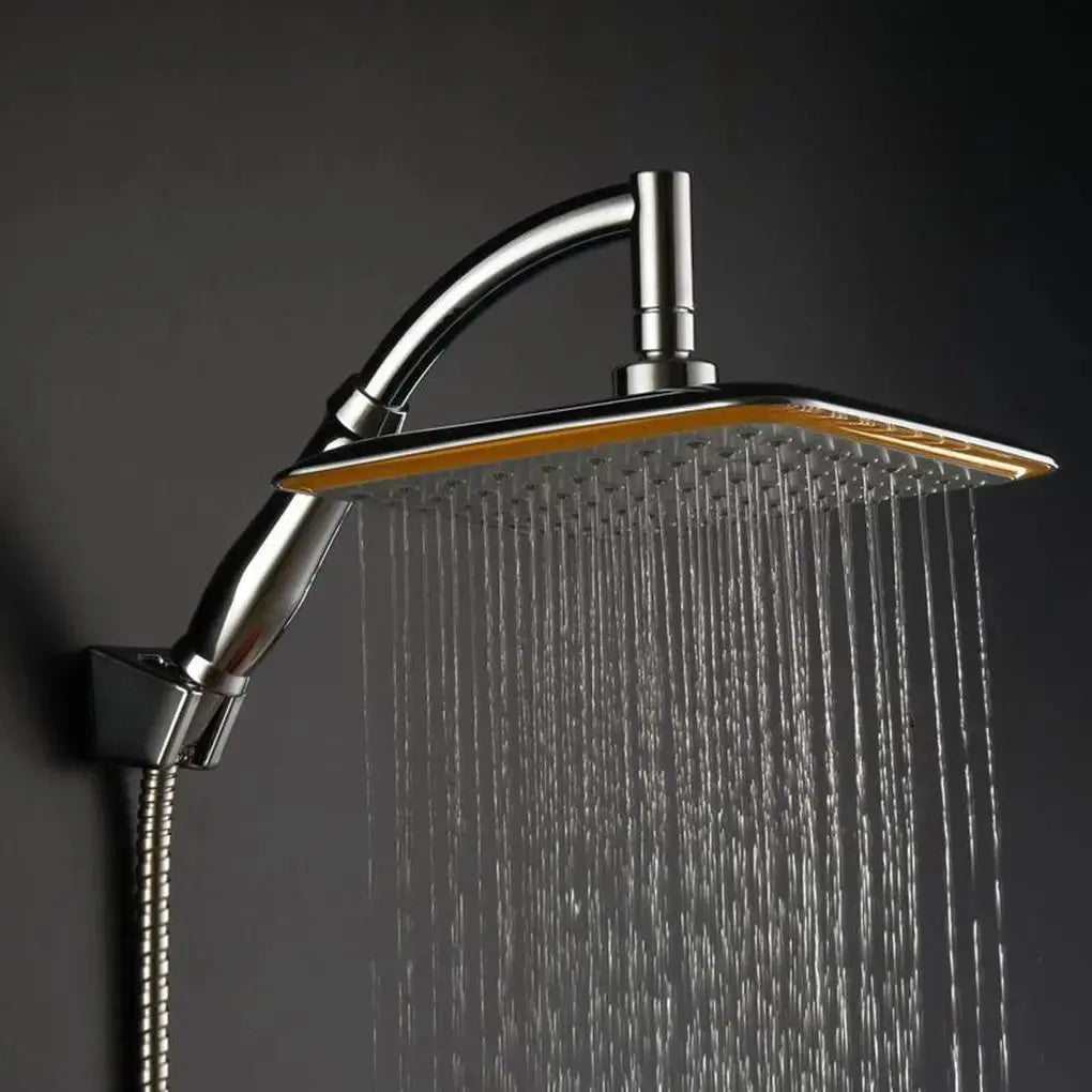 Rainfall Shower Head Large Flow Supercharge Rainfall Showerhead Bathroom Faucet Replacement Parts Home Hotel Shower Accessories - DynamicDrop Hub