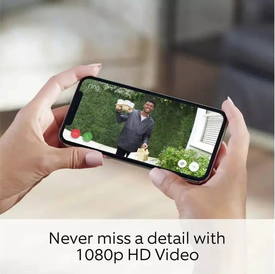 Ring Video Doorbell with Motion Detection, HD Camera, and Two-Way Audio - Enhanced Home Security - DynamicDrop Hub