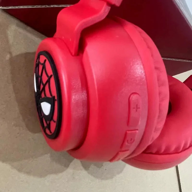 Disney Bluetooth Headphones X3 Spider Man Earphones Bluetooth Foldable HIFI Sound Headsets for Kids Anime Cartoon