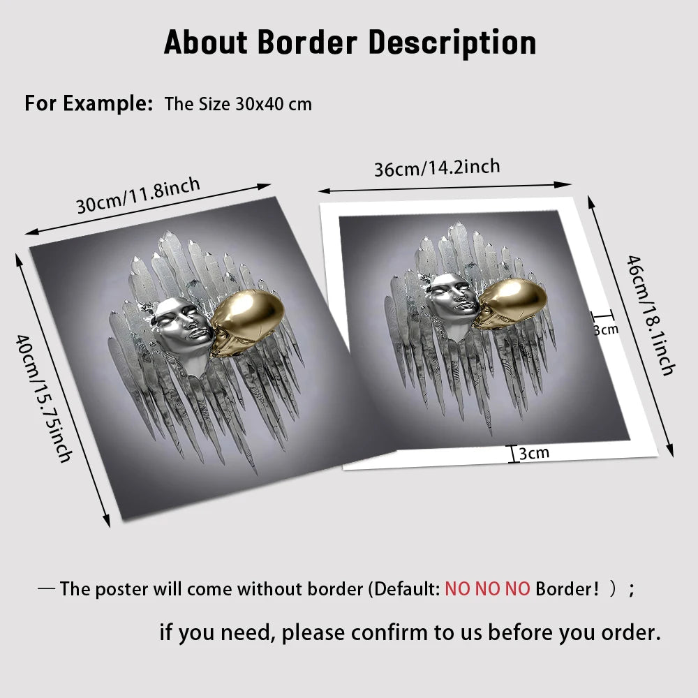 1PC/3PCS Unframed Modern Character Wall Art Nordic Romantic Couple Posters Canvas Painting for Office Living Room Home Decor