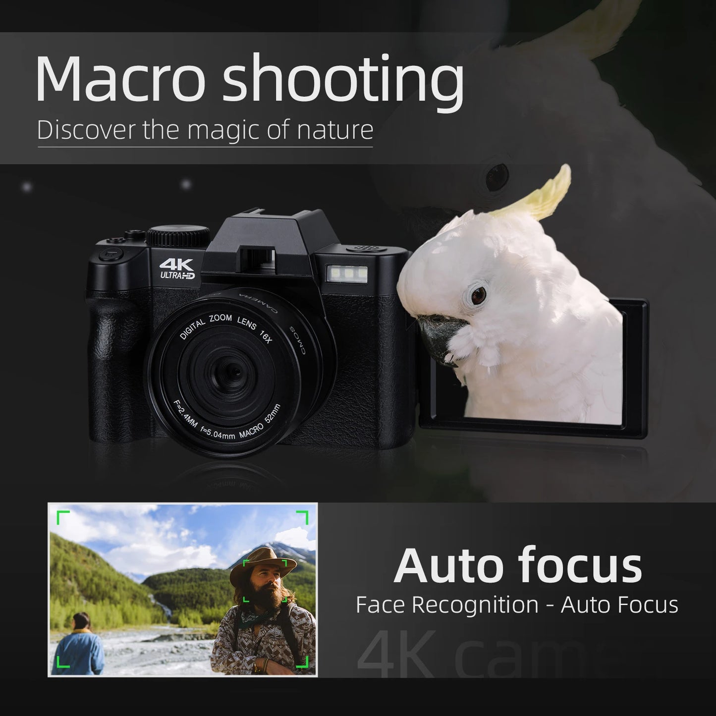 YouTube Vlogging Camera
