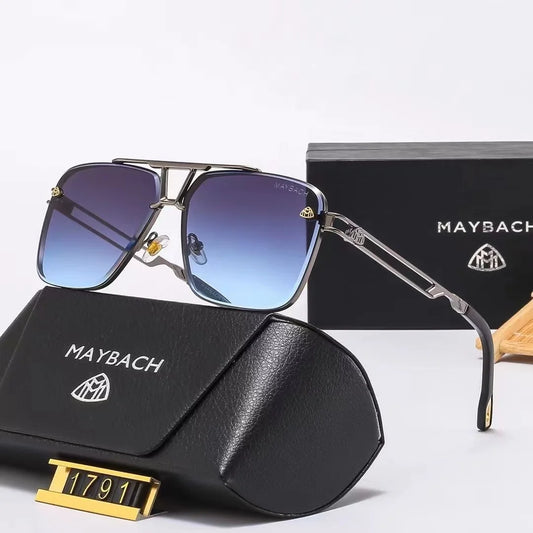 Luxury Maybach-Inspired Sunglasses – High-End UV Protection Goggles for Men & Women