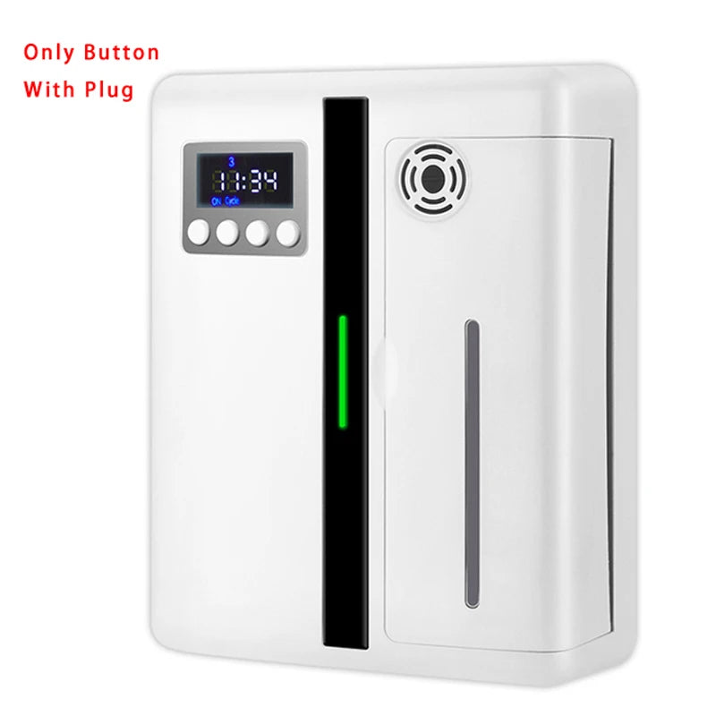 Scent Machine Aroma Diffuser Wall-Mounted Hotel 160ML with Fan for Large Area Hotel Lobby & Home Fragrance